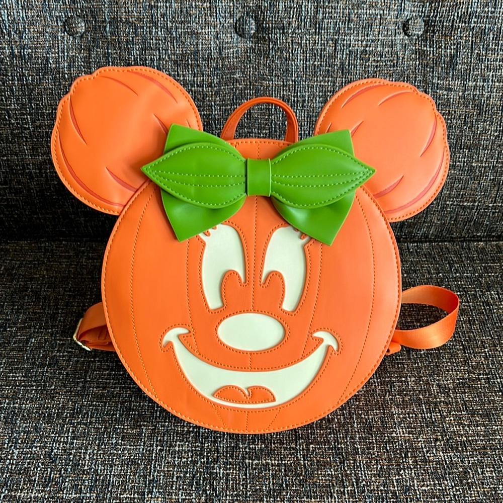 Pumpkin Minnie Mouse Loungefly